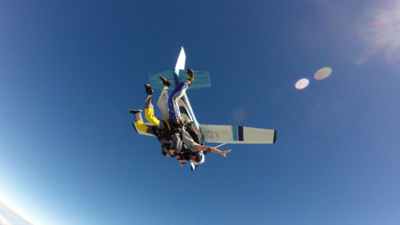 Experience an exhilarating Tandem Skydive from 7,500ft with amazing views of the East and West Coasts, Hamilton City, the Coromandel, Hauraki Gulf, and the Waikato River.